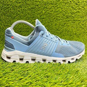 On Cloudswift Womens Size 10 Lake Sky Blue White Walking Running Shoes Sneakers